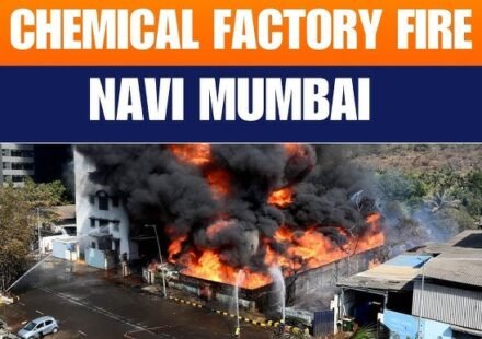 Chemical factory fire Navi Mumbai!